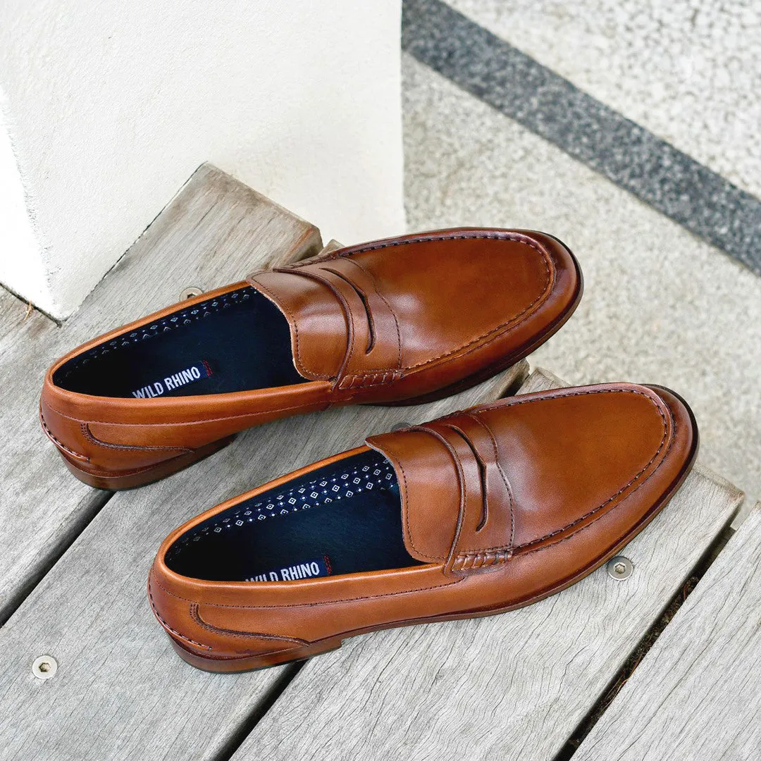 Borough Dress Shoes Tan Weather Guard Evening Wear
