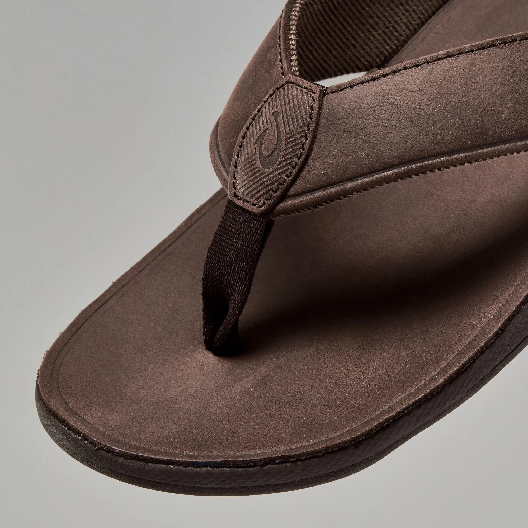 Tuahine - Dark Wood Chic Sandals for Every Day Step Stable