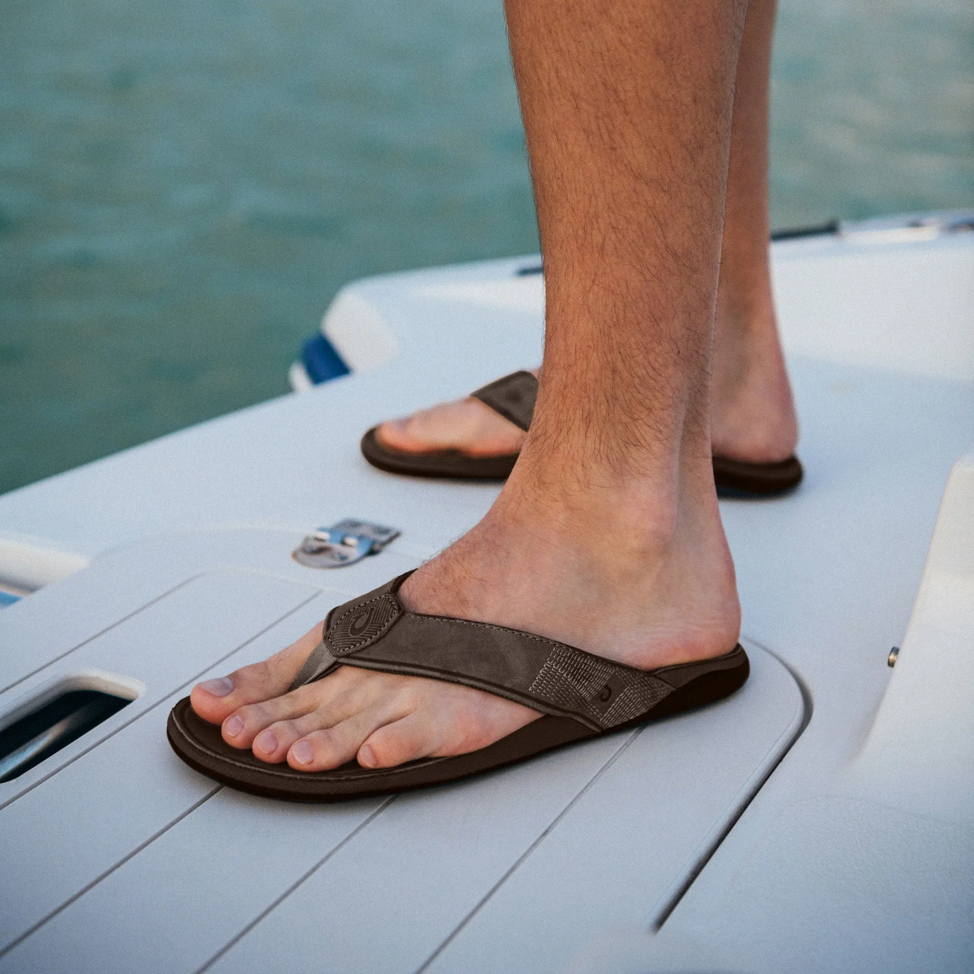 Sandal Add Ons Laidback Look Tuahine - Dark Wood