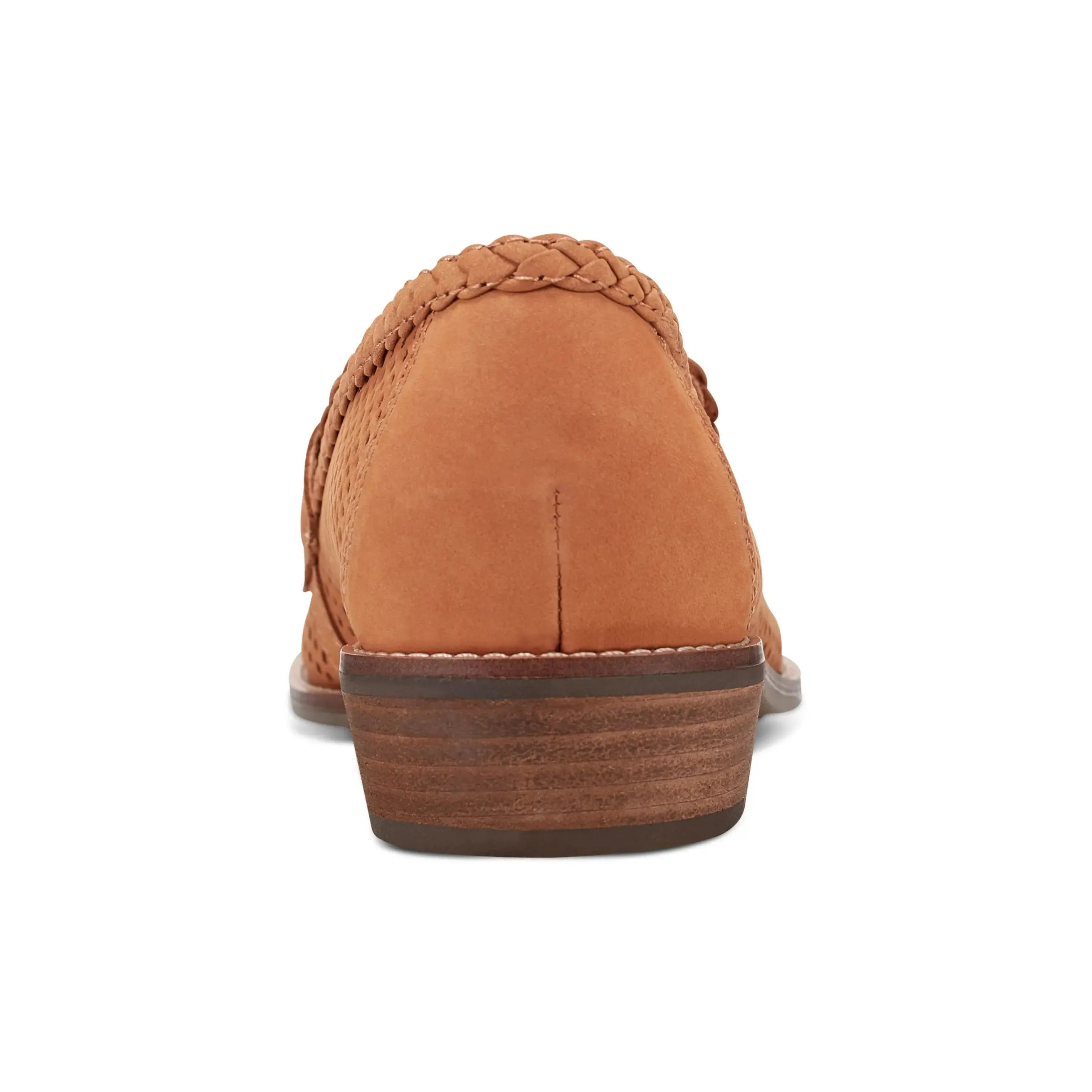 Evvie Casual Slip-On Perforated Loafers Stone Glam Court Grip