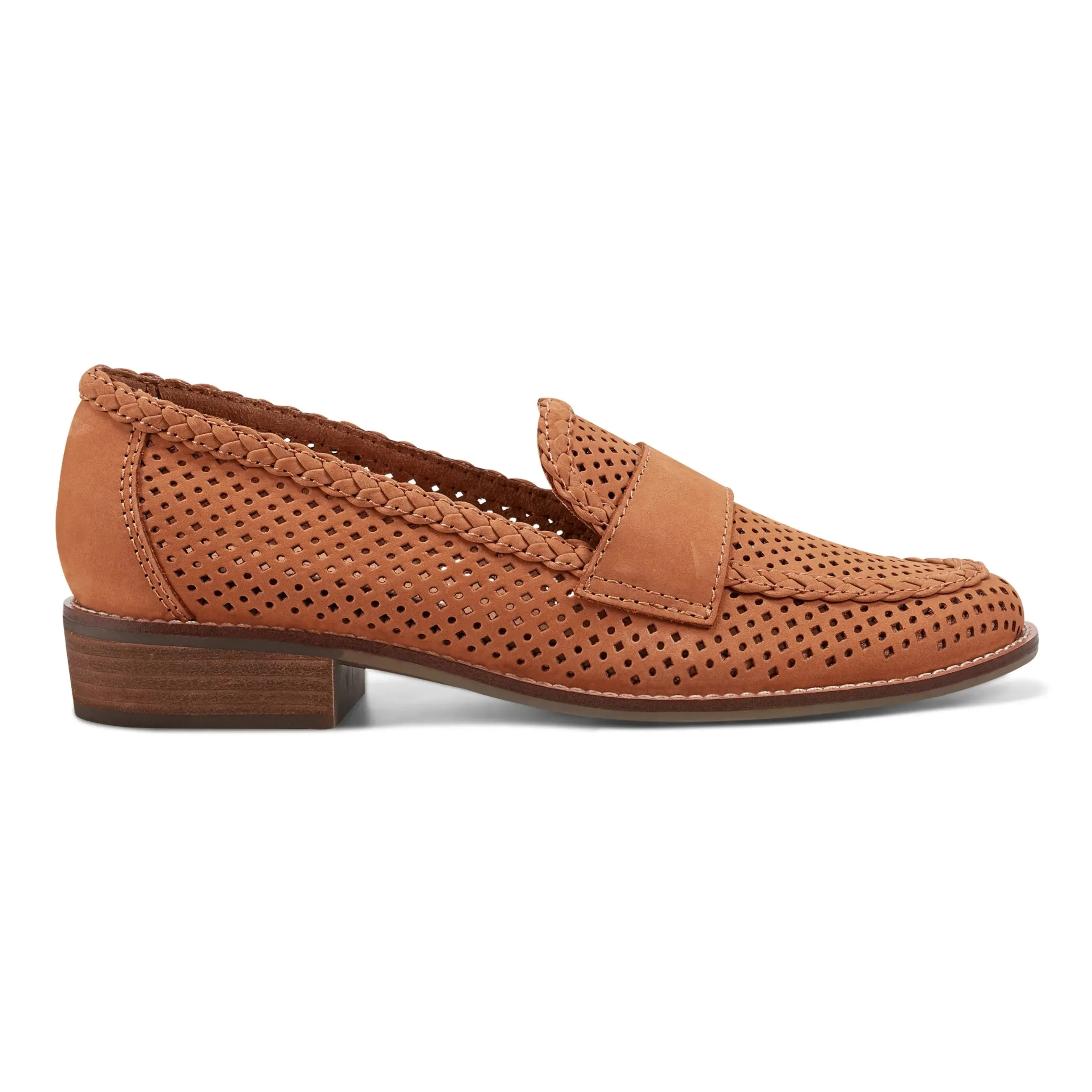 Joy Step Evvie Casual Slip-On Perforated Loafers