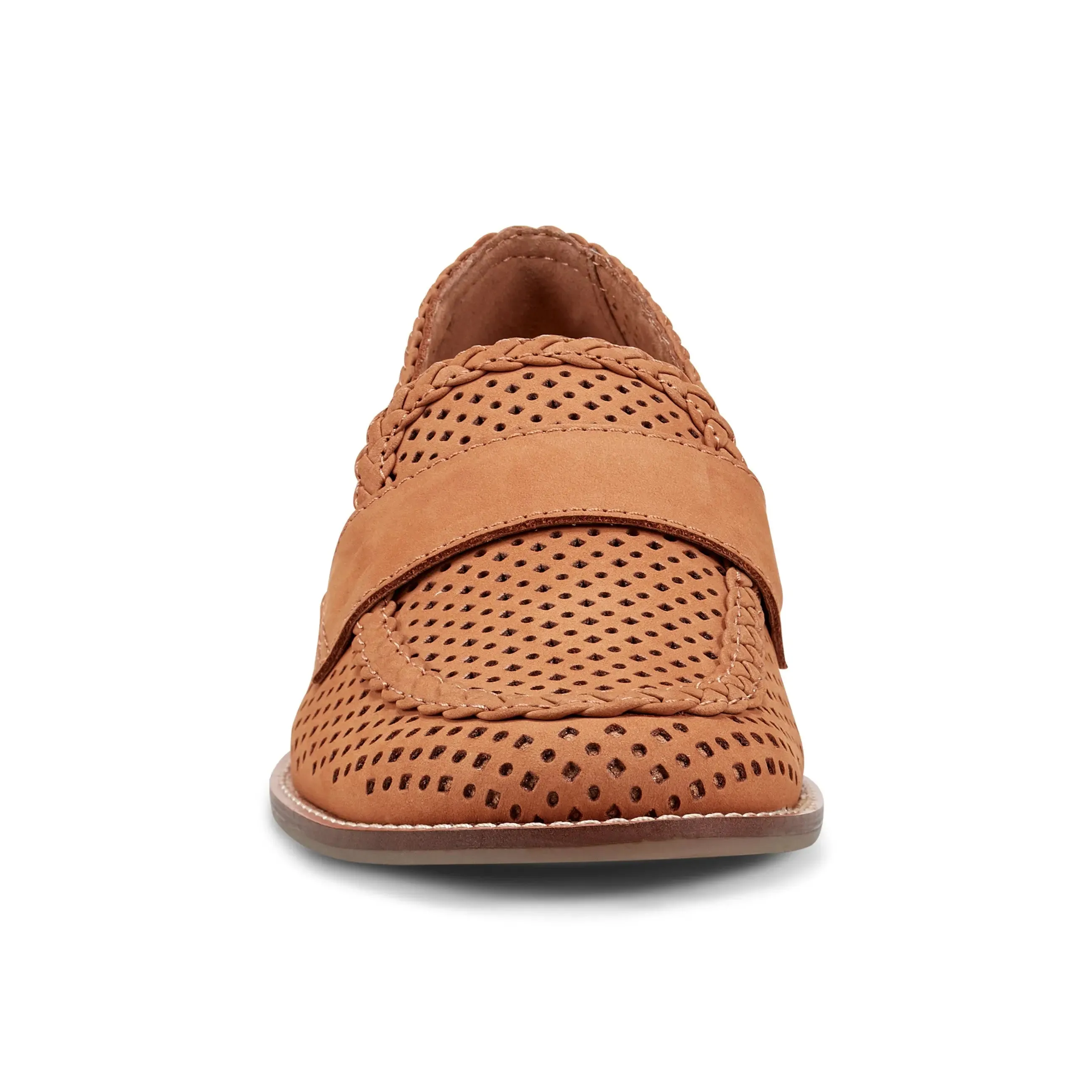 Evvie Casual Slip-On Perforated Loafers Eco Friendly Backpacking Trip Rain Step