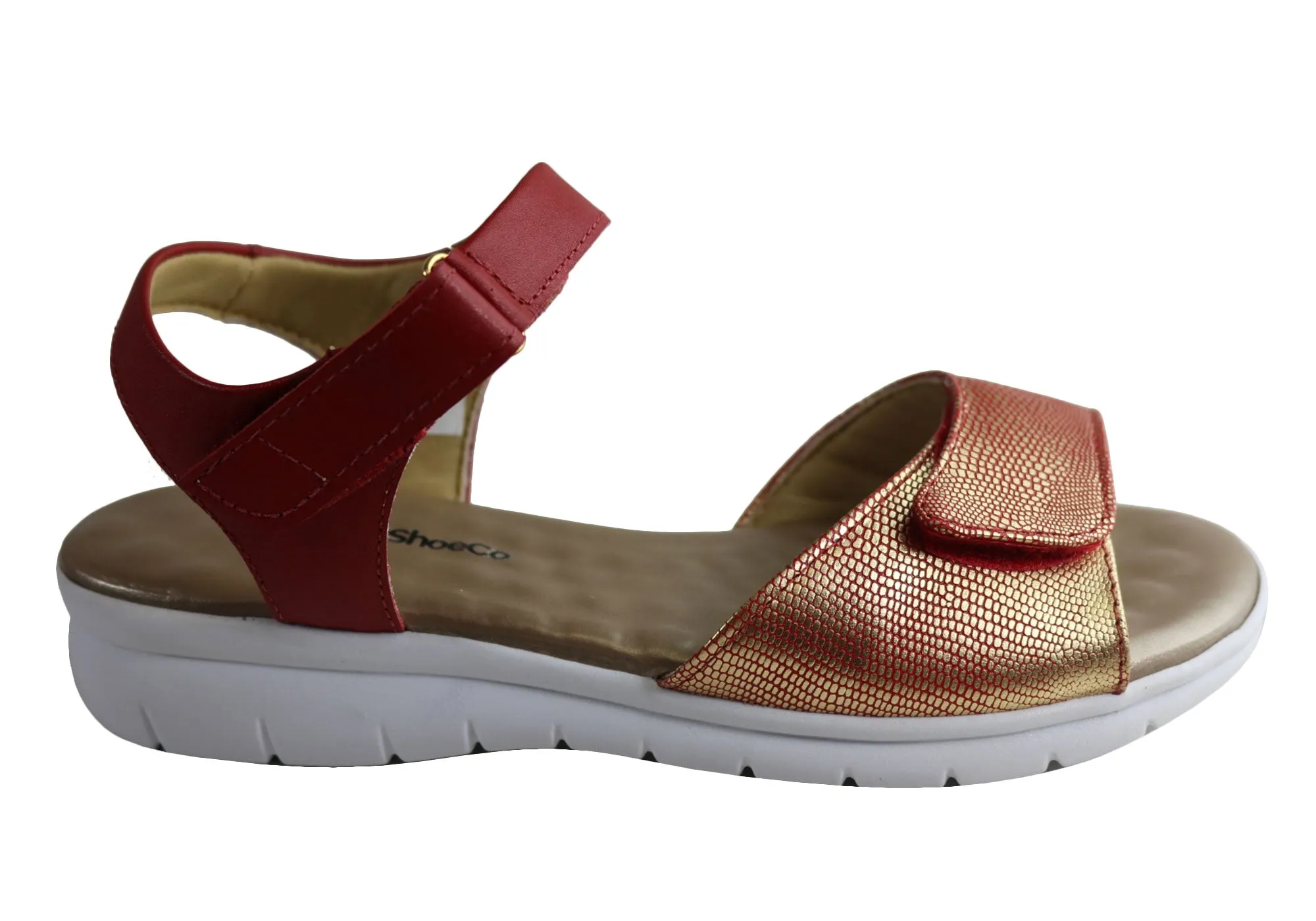 Light Touch Camp Day Comfortshoeco Sally Womens Leather Sandals With Adjustable Straps