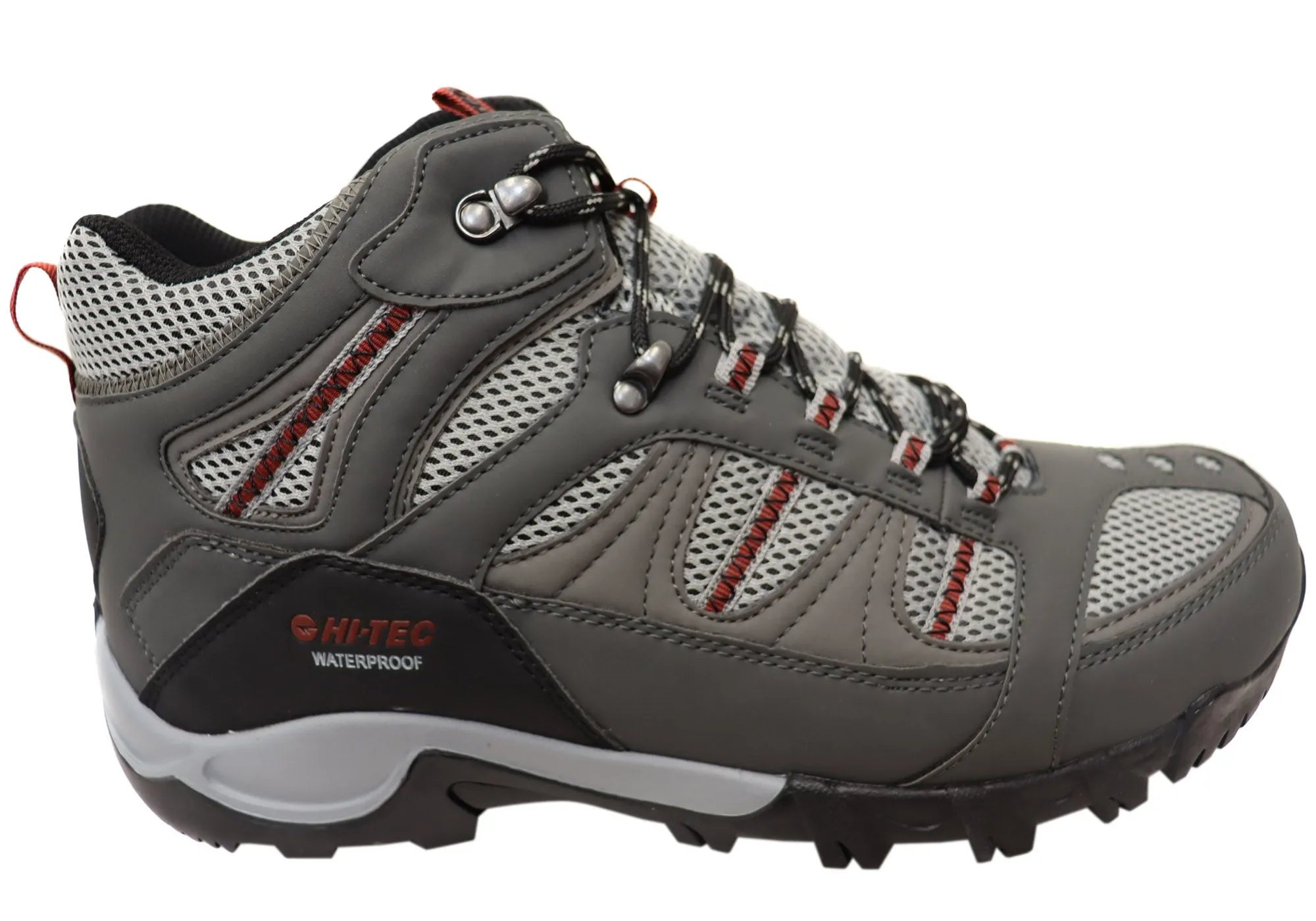 Quick Wear Quick Drying Remote Hiking Hi Tec Mens Comfortable Bryce II Mid Waterproof Hiking Boots