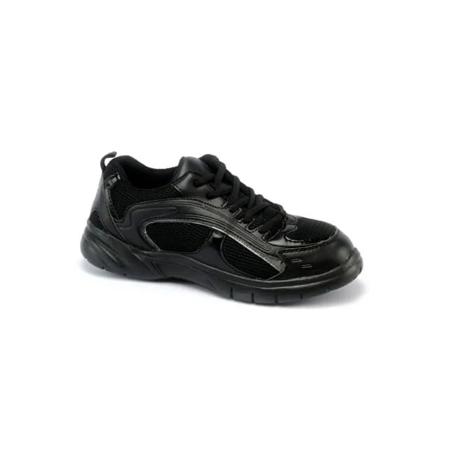 Mt. Emey 9701-1L Black -  Men's Extra-depth Athletic/Walking Shoes with Laces Simple Form Fashion Forward
