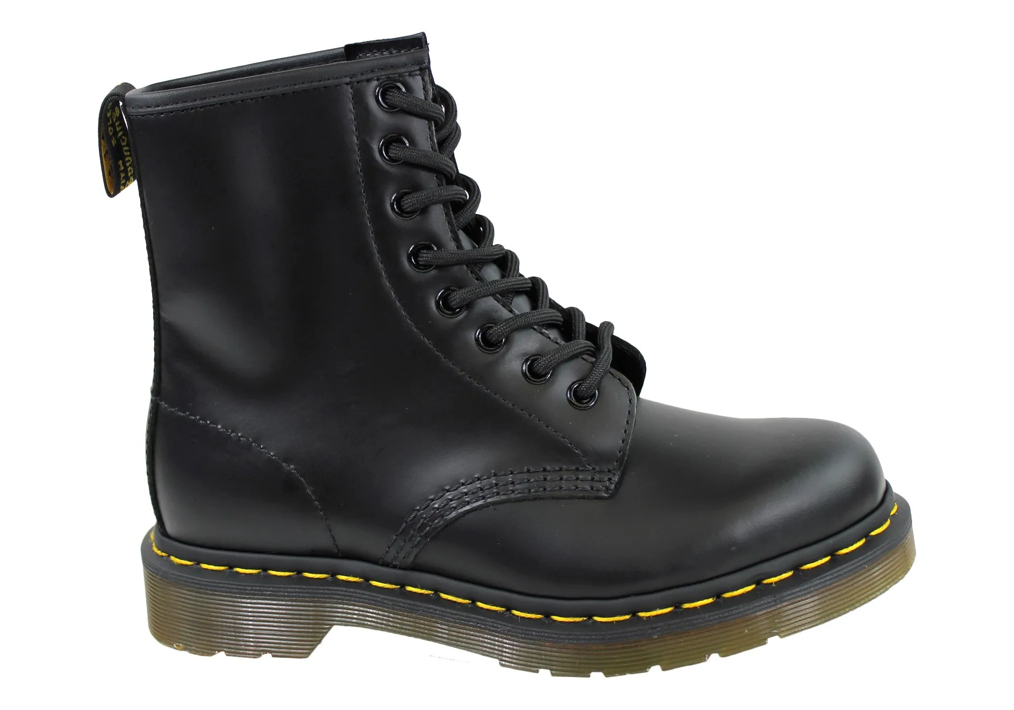 Shock Absorbing Comfort Seeker Adventure Gear Dr Martens 1460 Black Smooth Unisex Leather Lace Up Fashion Boots