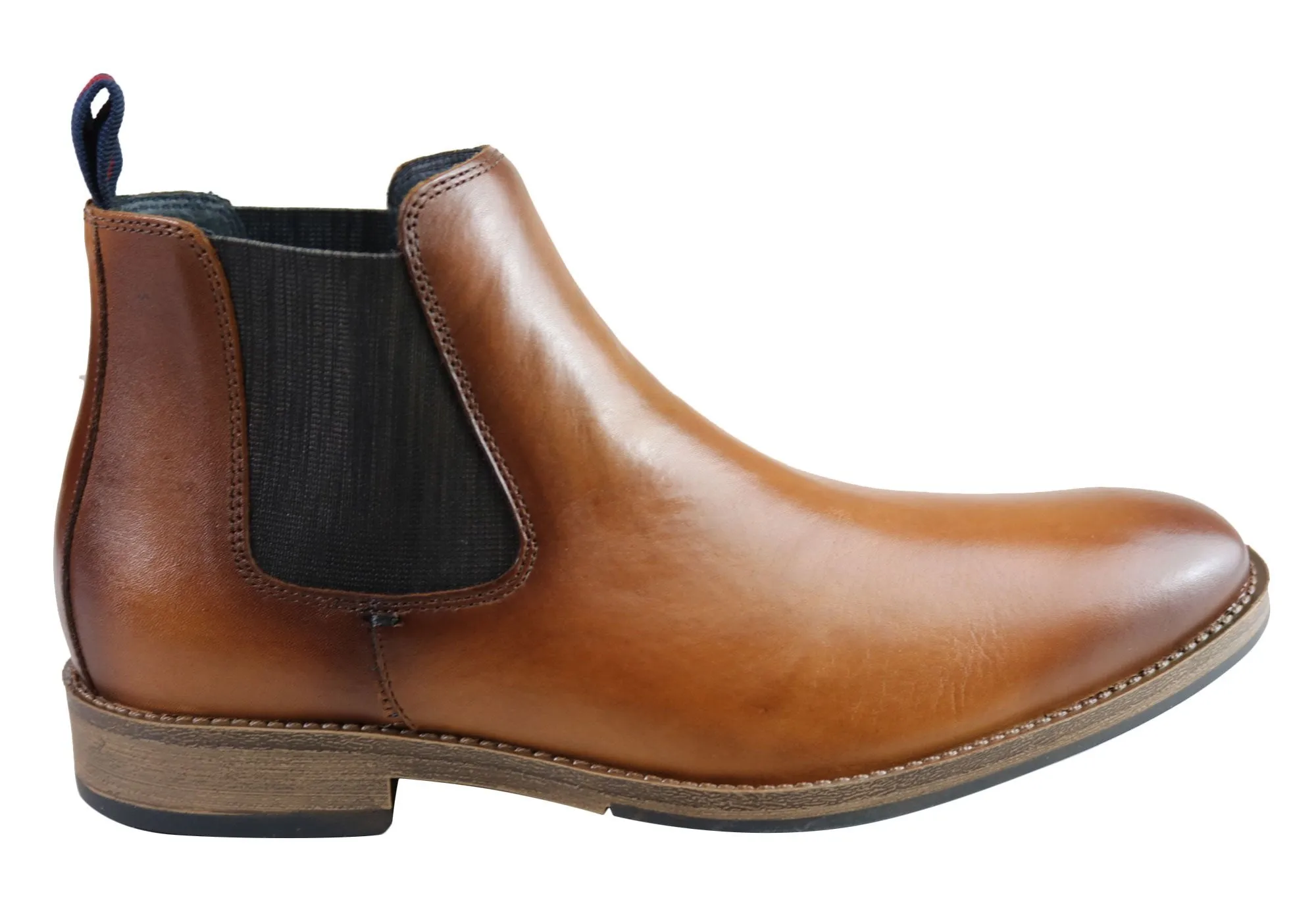 Everyday Wear Smart Footwear Savelli Legend Mens Comfort Leather Chelsea Dress Boots Made In Brazil