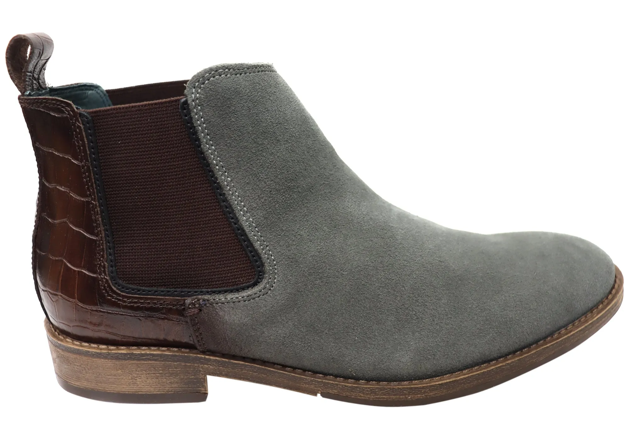 Savelli Legend Mens Comfort Leather Chelsea Dress Boots Made In Brazil Long Walk Breathable Backcountry Camper